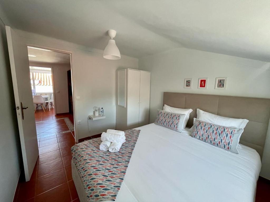 Lugar Dos Avos Apartment Nazare Bagian luar foto