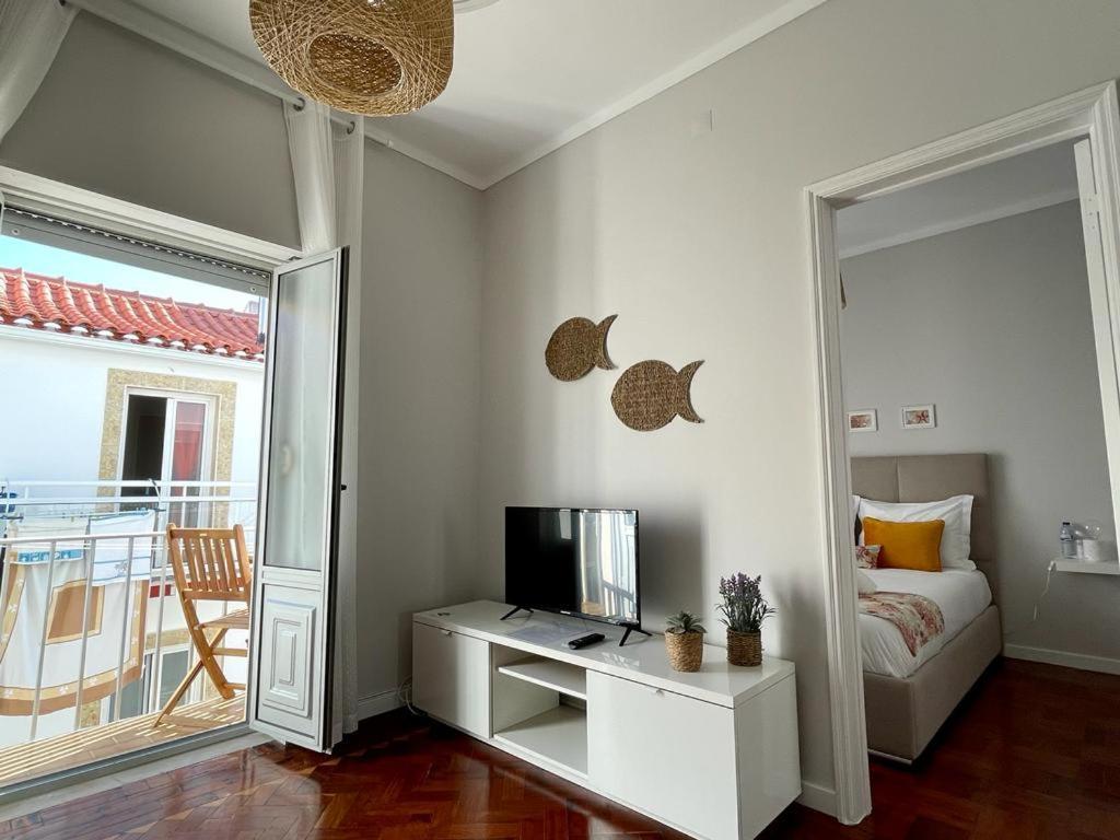 Lugar Dos Avos Apartment Nazare Bagian luar foto